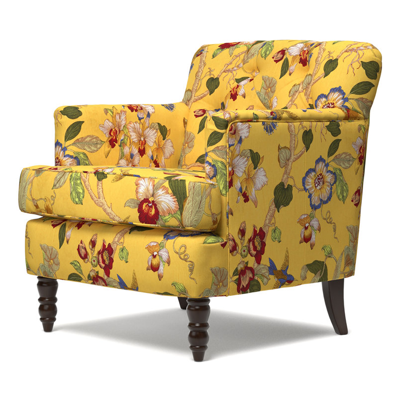 Yellow Armchair Wayfair / Mustard Yellow Accent Chair | Wayfair : Yellow fairview velvet side 